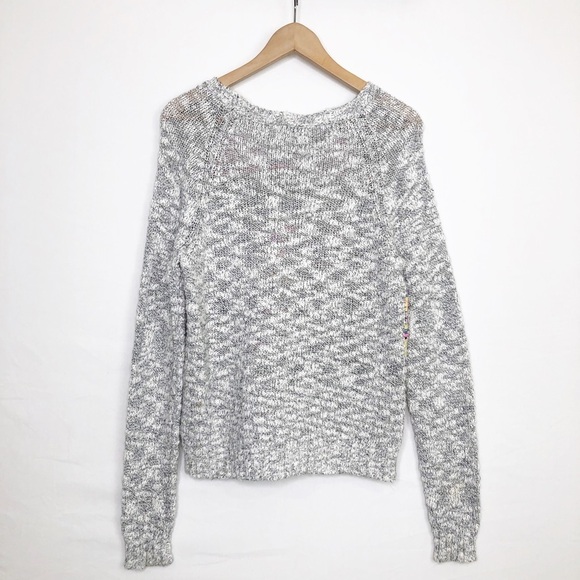 Milly couture marble embroidered Raffia sweatshirt and Sweater - Picture 2 of 9